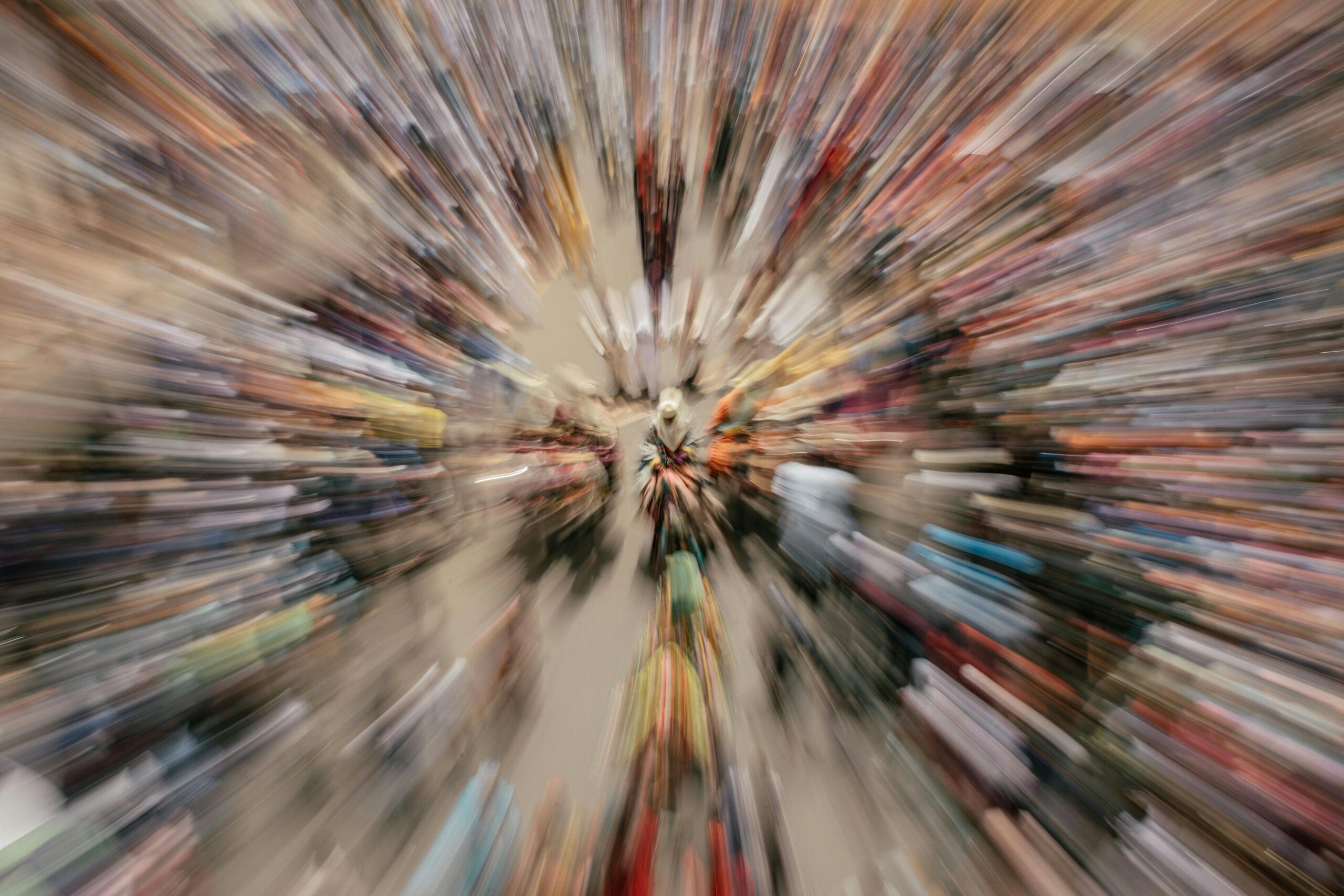 chaosic blurred image